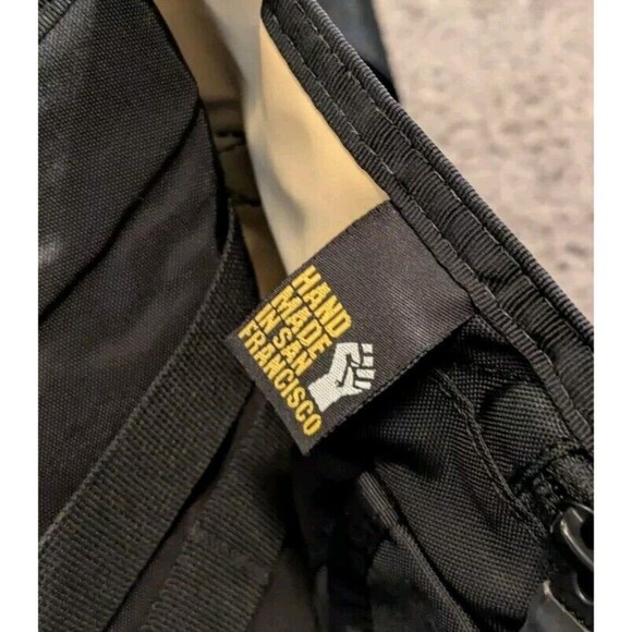 RARE Timbuk2 Google Chrome Blue / Black Messenger Bag Made in San Francisco - Picture 7 of 10